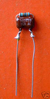 Premium Guitar Volume Treble Bleed Kit for Humbucker Pickup / Silver Mica Cap
