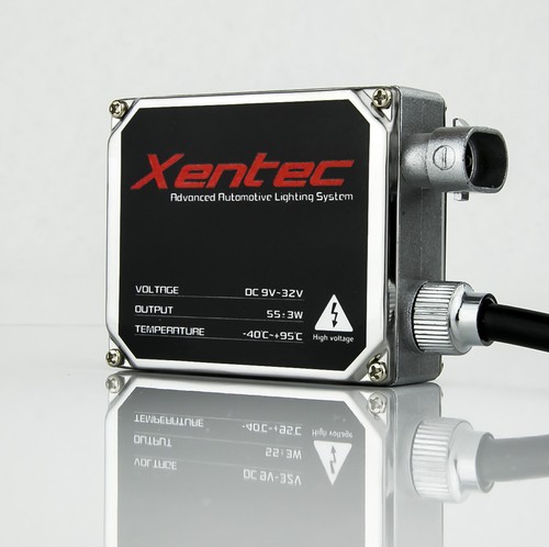 Kit Xénon HID Xentec 55W 9006 HB4 6000K Blanc Diamant - Pour Feux De Croisement