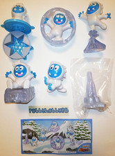 SERIE COMPLETA YETI (VDB10 - VDB24) + 5 BPZ KINDER SORPRESA MAXI NATALE 2022