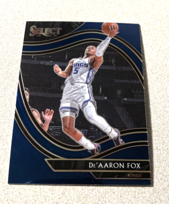 正規品，お買い得 2020-21 Panini select De\'Aaron Fox シルバープリズム　/99 直筆サインカード Auto Panini Prizm sacrament kings フォックス