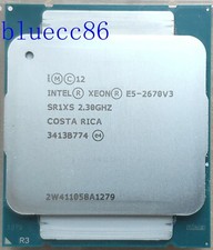 Intel Xeon E5-2670 V3 OEM SR1XS 2.30GHz 12 Core Socket 2011-3 CPU Processor