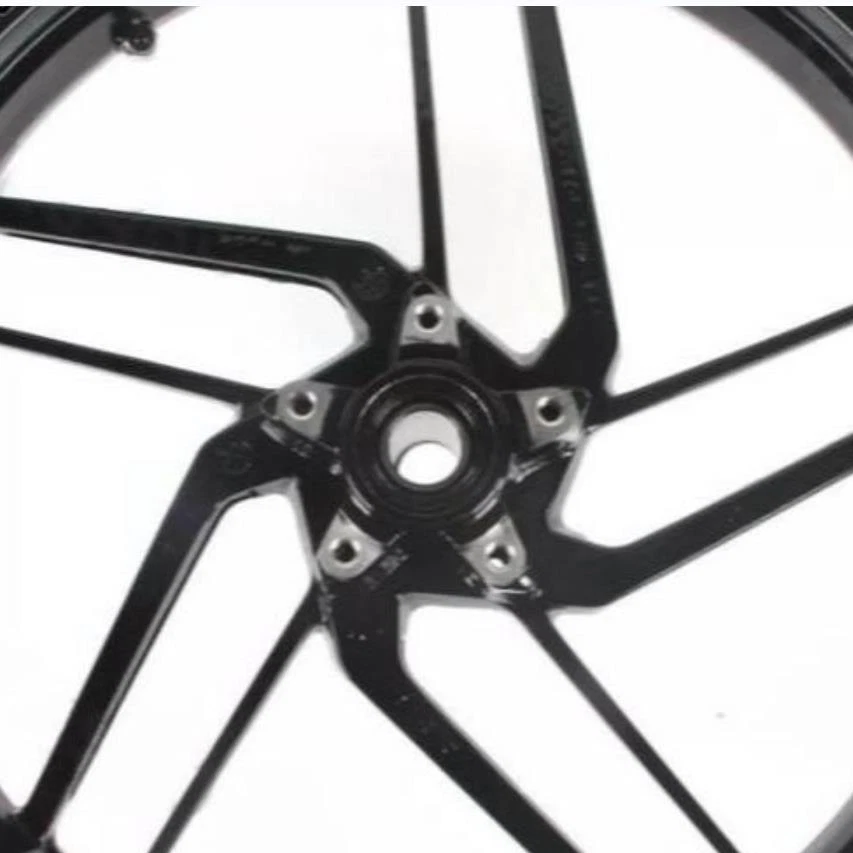 Обод переднего колеса бескамерный глянцевый черный для Ducati 959 Panigale 2016 2017 2018 2019 - Изображение 2 из 4