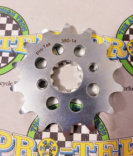 Honda Front Sprocket 520 Pitch 12T 13T 14T 1988 1989 1990 1991 1992 1993 NX250 - Picture 14 of 16