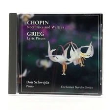 Chopin: Nocturnes and Waltzes, Grieg: Lyric, Don Schwejda Piano (CD, 1995, API)