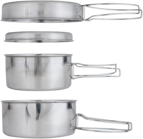 Backpacking Camping Cookware Mini Picnic Camping Cooking Mess Kit