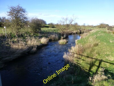 Foto 6x4 Der Fluss Pont Berwick Hill bei Kirkley Mill. c2014