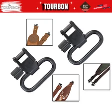 Shotgun/Rifle Swivels Quick Release QD Gun Mounted Clip Metal Attachment-TOURBON