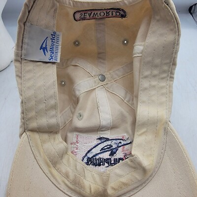 Vintage SeaWorld Adventure Parks Shamu Dolphin Hat Cap Adjustable Lightweight Vintage SeaWorld Adventure Parks Shamu Dolphin Hat Cap  main image 2