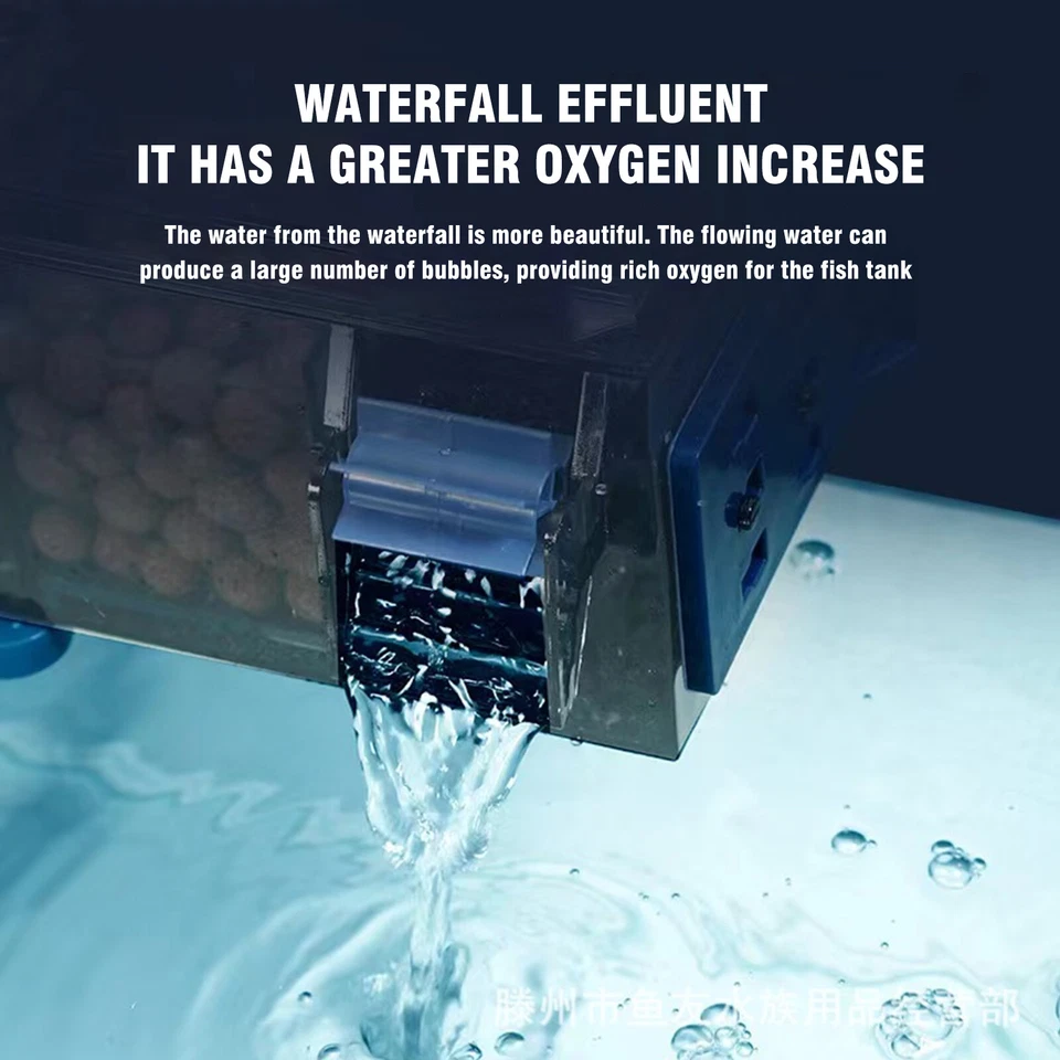 Aquarium Fish Tank Filter with Waterfall Oxygenation suit For Multi Layer Filter - Image 3 of 4
