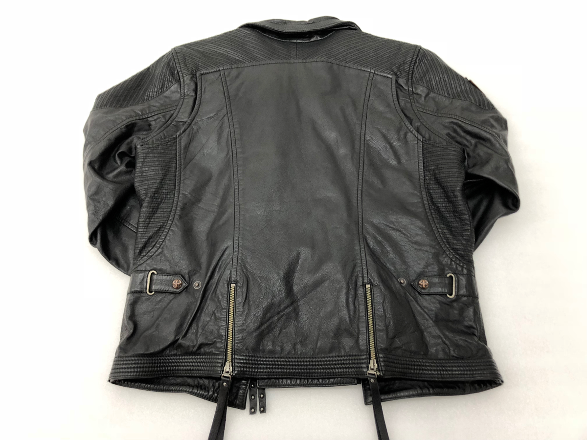 Harley-Davidson Women's Winsome Studded Leather Biker Jacket 97101