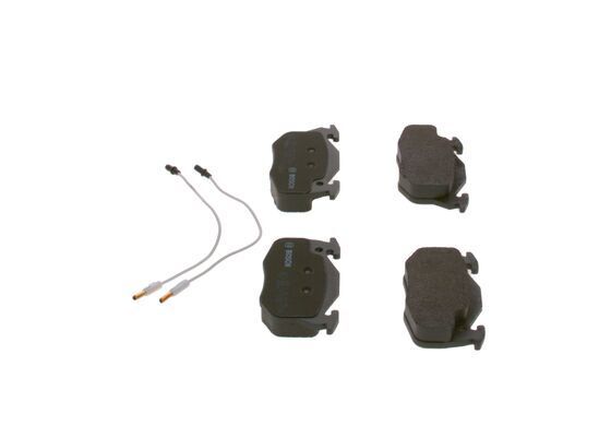 BOSCH 0986469860 Kit pastiglie freno per PEUGEOT 106 I (1A, 1C), 106 II (1A_, 1C