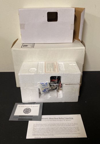Factory Sealed Franklin Mint Harley Davidson 1957 XL Sportster Maßstab 1:10 Bike