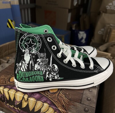 NEW Dungeons & Dragons x Chuck Taylor All Star High 'Black NEW Dungeons & Dragons x Chuck Taylor All Star High 'Black