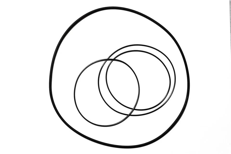 COURROIES SET PHILIPS N4308 MAGNETOPHONE A BANDE EXTRA FORT NEUF FABRIQUE N 4308