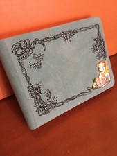 ALBUM PER FOTOGRAFIE VELLUTO CON ORSETTO ARGENTO