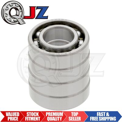 [Qty.4] 6205-OPEN Radial/Deep Groove Ball Bearing [25mm ID x 52mm OD x 15mm W]