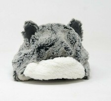 Unisex Childrens Trapper Faux Fur hat with ears