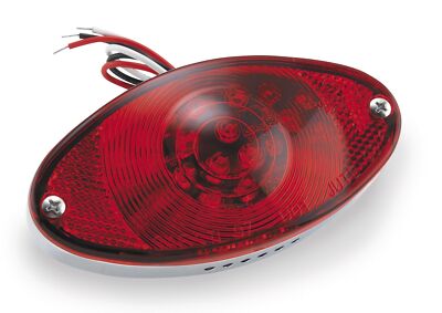 Biker's Choice Red Cateye Replacement Lens W/Screw Kit 489650
