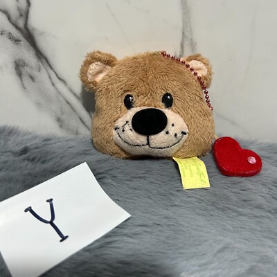 Little Suzy's Zoo Teddy Bear Mini Bag Pouch Plush Keychain Stuffed