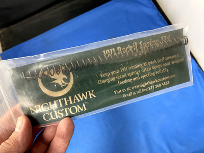 NIGHTHAWK CUSTOM 1911 RECOIL SPRING 17# RS-G-01