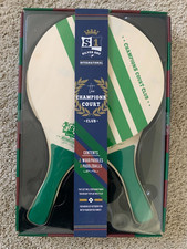 Silver One International Wood Paddles  Paddleball The Champions Court Set Green