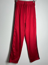 Startingline Boys Track Jogger Athletic Pants Red Size S