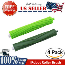 4 Pack Vacuum Roller Brush Replacement for iRobot Roomba I-Series i3 i4 i6 i7 i8