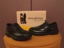 NEW WITH OUT BOX DEER STAGS BOYS BLACK RECESS SHOES SIZE 10.5 M