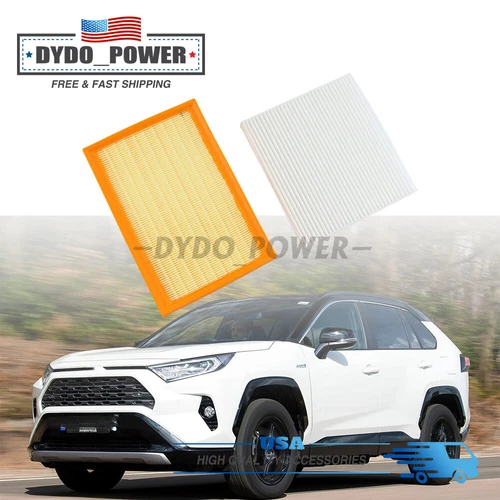 Combo Set Engine & Cabin Air Filter Kit for Toyota RAV4 2013-2018 L4 2.5L Gas