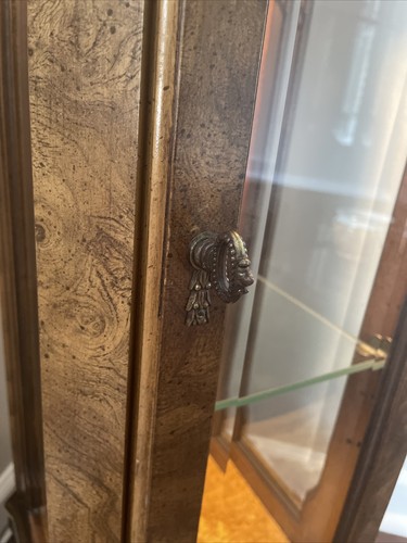 1970s Drexel Illuminated Display Cabinet Plant Stand - Picture 4 of 10