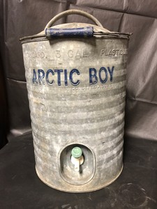 vintage arctic boy water cooler