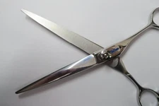 YuShun Scissors 7 in Cobalt CUT70 Cut 70 Right Handed Offset Handle Mizutani