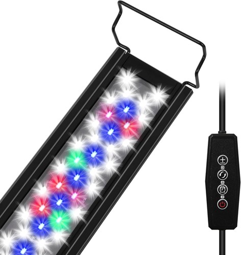 40W RGBW LED Aquarium Lights with Timer & Adjustable Brightness for 48-55" Tanks - Picture 3 of 15