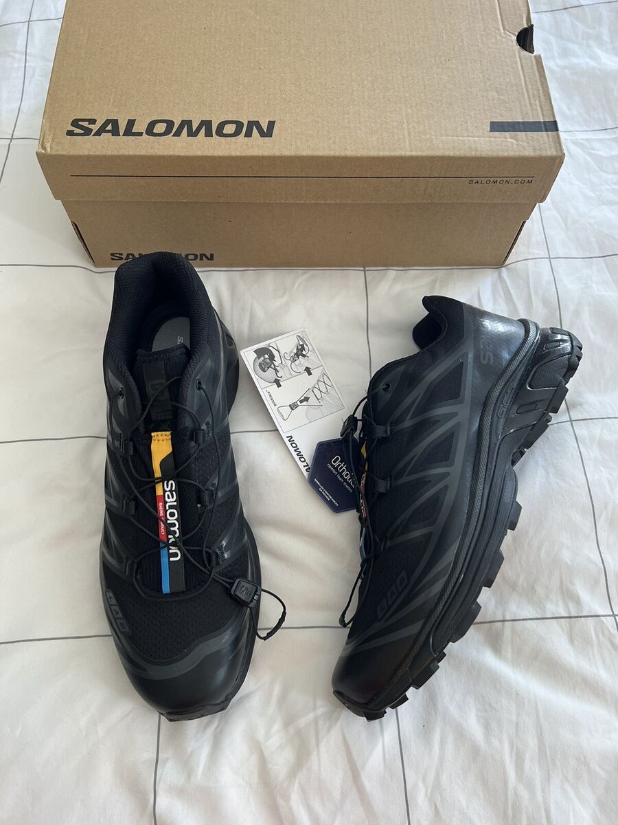 Salomon XT-6 Sportstyle Shoes Sneakers 'Triple Black' Black
