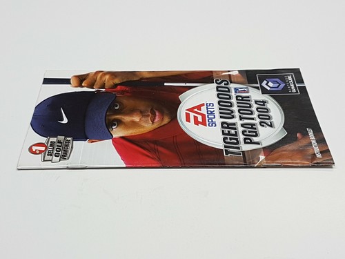 Tiger Woods PGA Tour 2004 Authentic Nintendo GameCube Manual Only - Picture 4 of 6