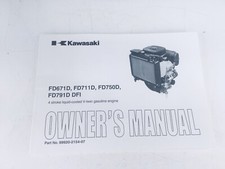 Kawasaki FD671V FD711V FD750V FS791V Engine owners manual