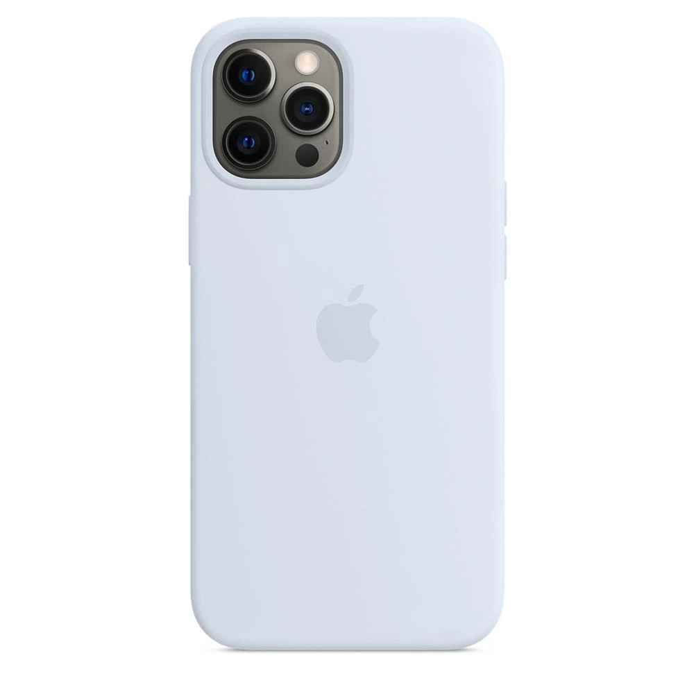 Genuine Apple iPhone 12 Pro Max Silicone Case with MagSafe - Cloud