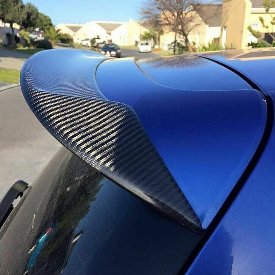 For Volkswagen Golf 6 MK6 GTI 2010-2013 Carbon Fiber Look Rear Roof Spoiler Wing - Image 2 of 4
