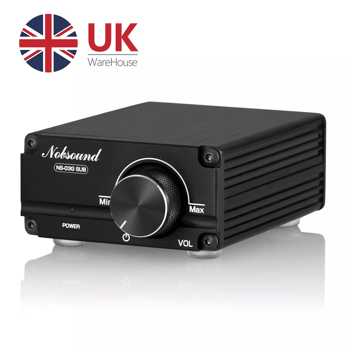 Nobsound 100W Subwoofer Amplifier HiFi Mini Mono Channel Digital