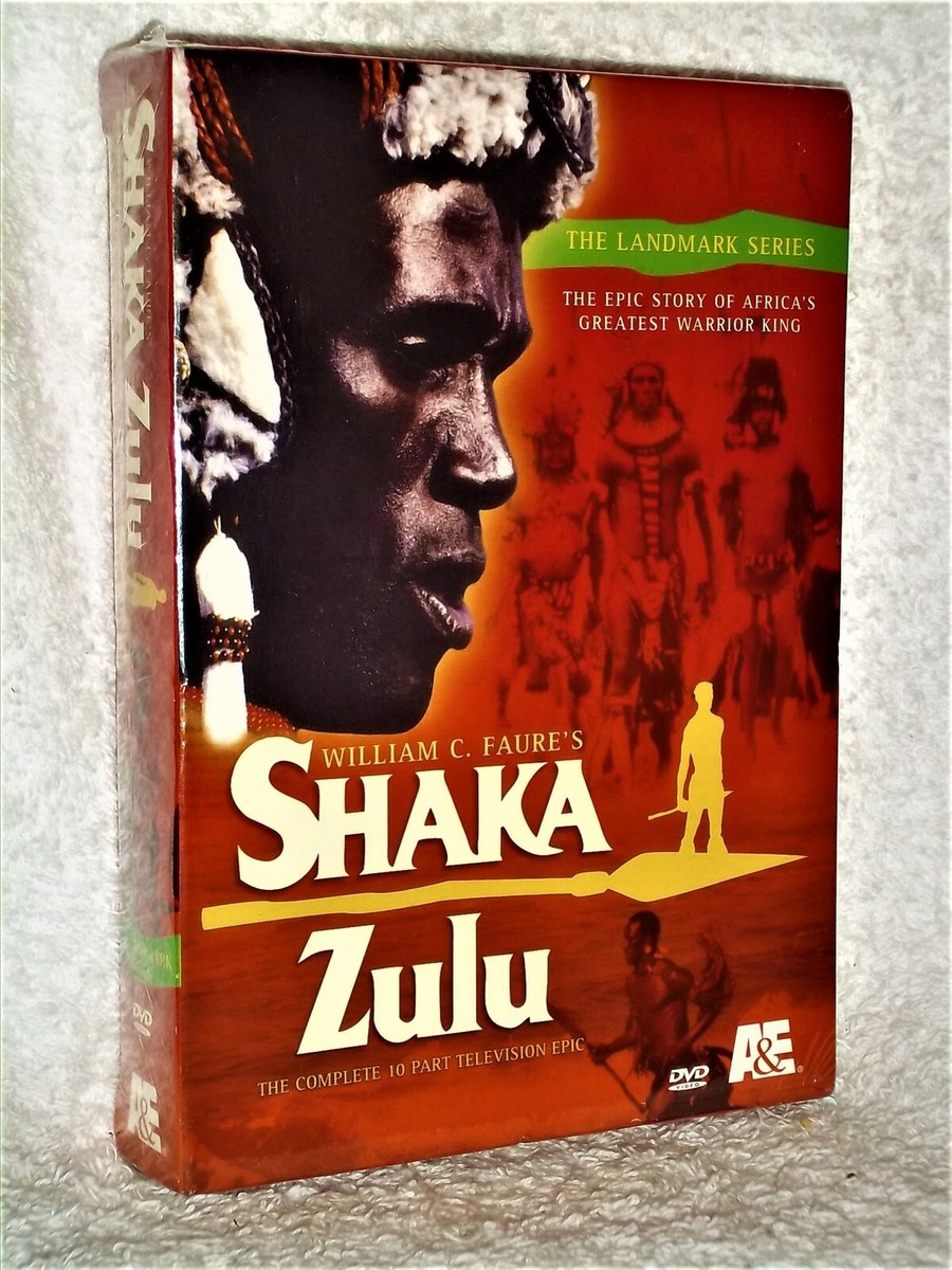 Shaka Zulu + The Last Great Warrior Movie (DVD, 2002, 4-Disc
