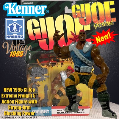 NEW 1995 GI Joe Extreme Freight 5