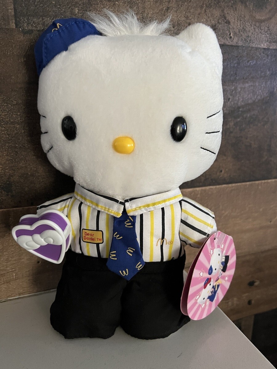 Plush Hello Kitty Dear Daniel McDonald's Stuffed Animal 2000 Y2K