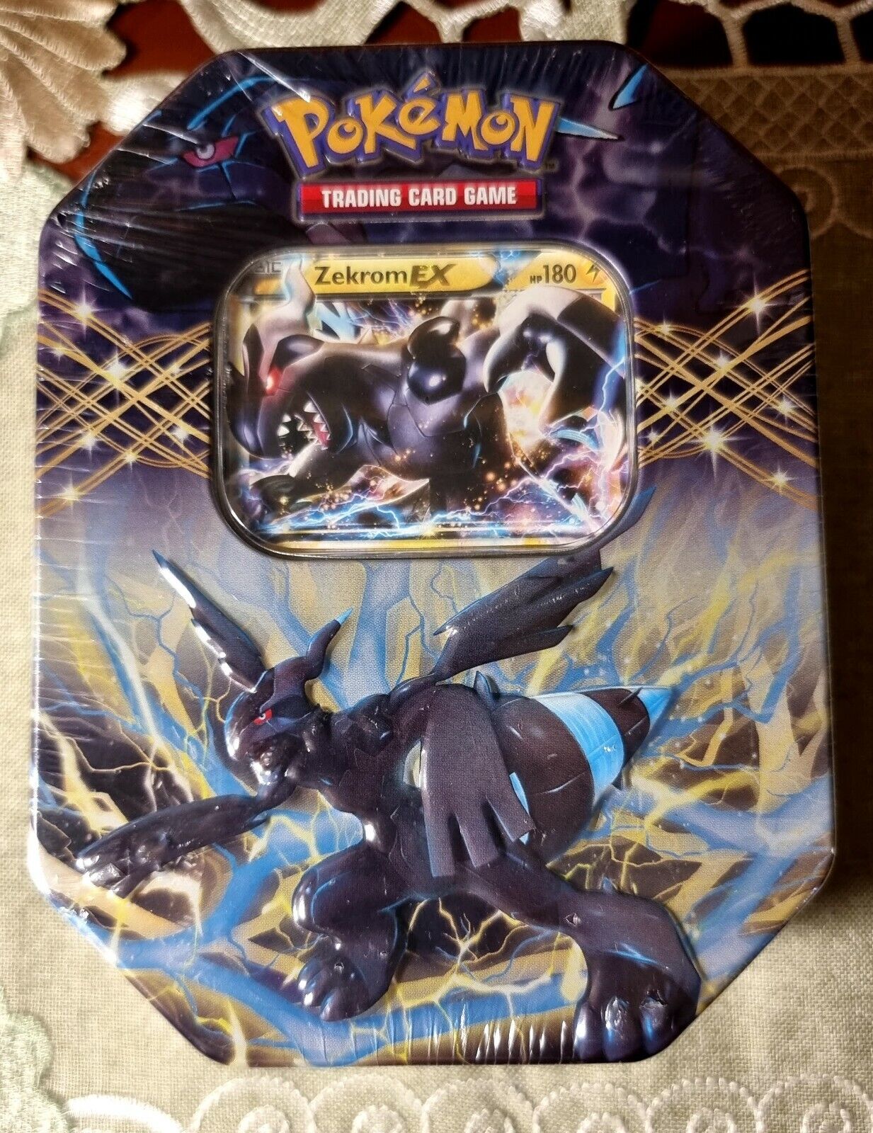 30 Pokemon Tin Opening: Zekrom EX 