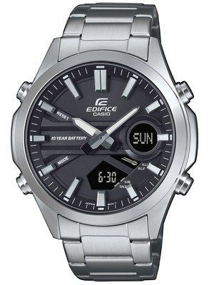 CASIO Edifice Men's Watch Chronograph Steel/Black Chrono EFV-C120D-1AEF