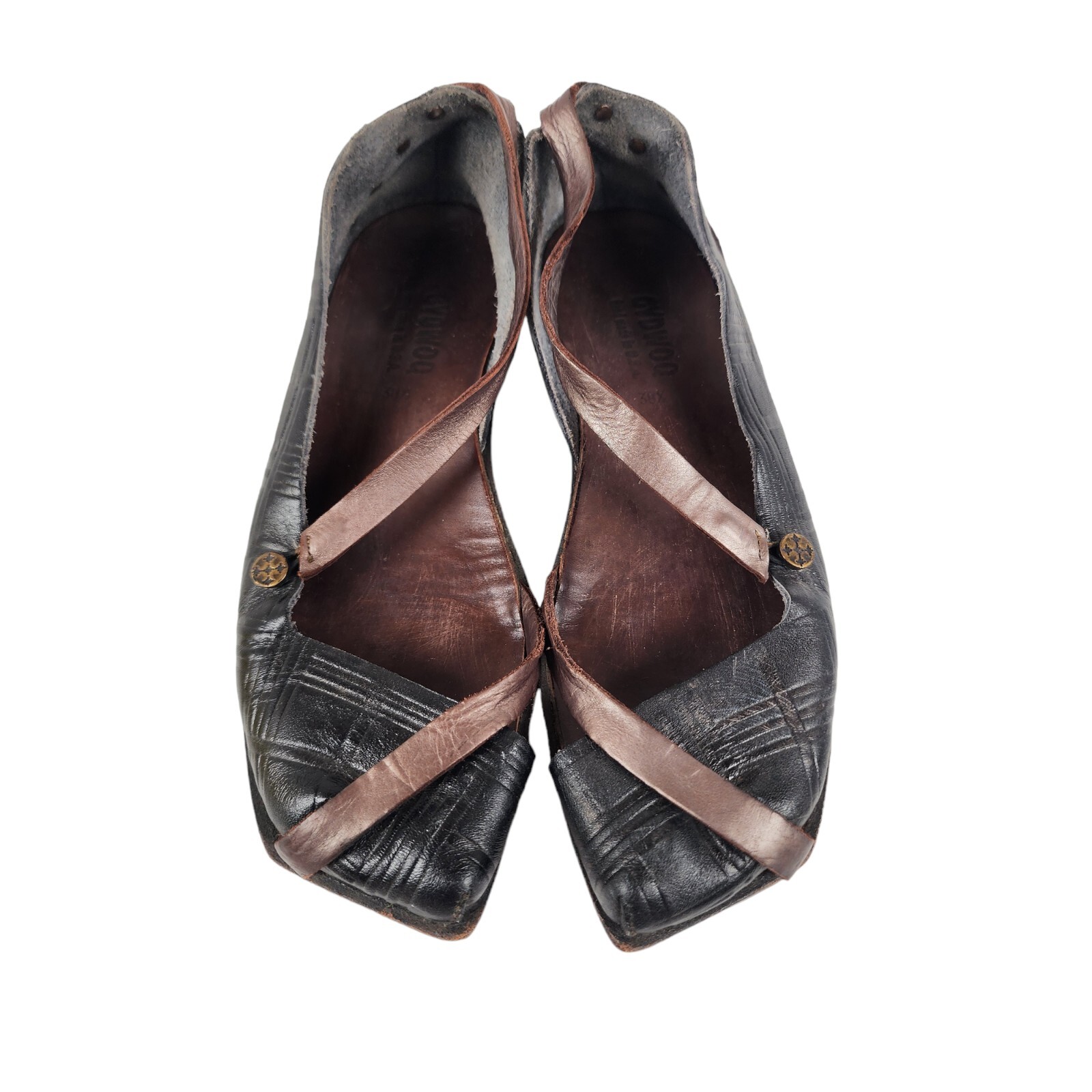 Cydwoq Leather Sandals Shoes Custom Color Handmade Shoes Sz 38.5 / US 8.5-9