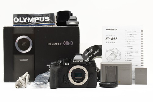 Shuttercount 52754 ⛄Near MINT in Box⛄ Olympus OM-D E-M1 Digital Camera JAPAN