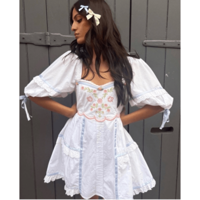 mini white dress australia ZITA MINI DRESS