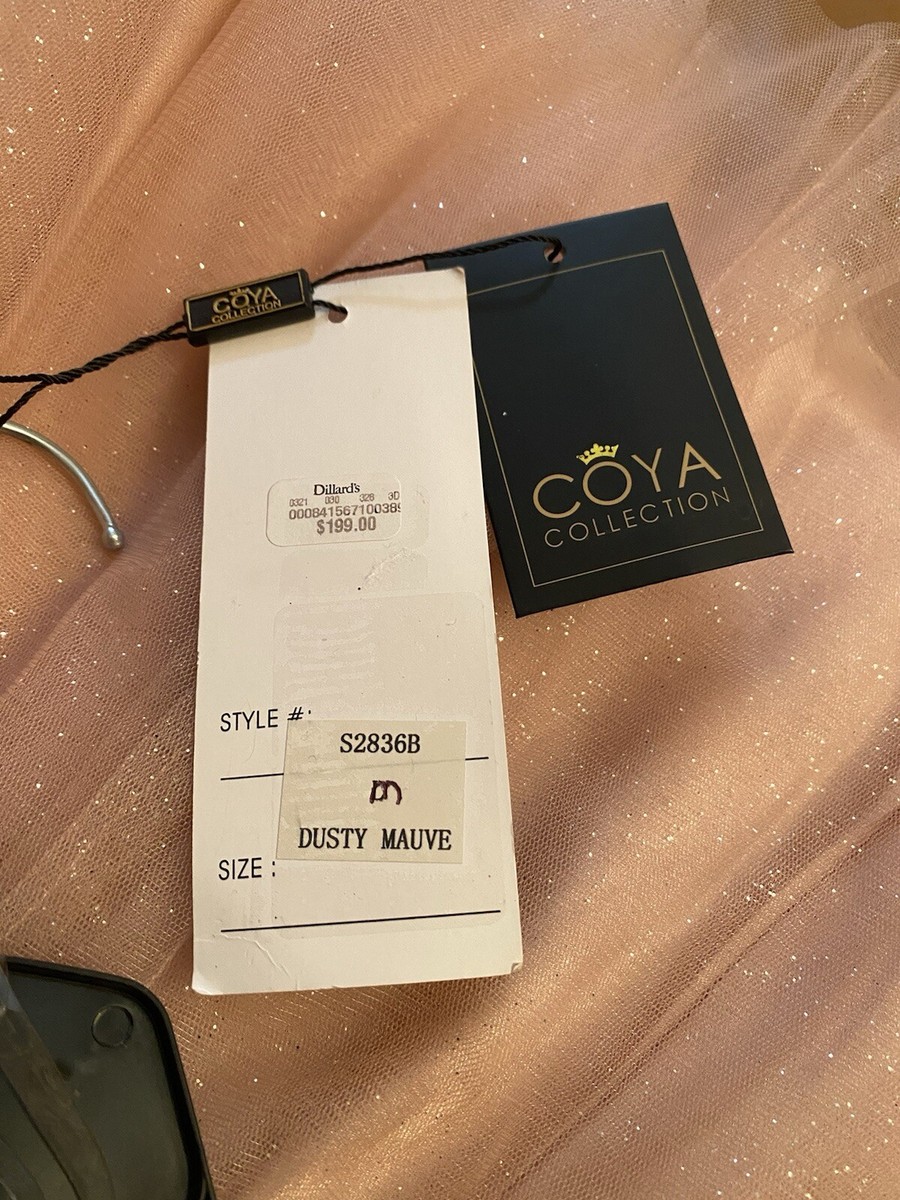 Pink Formal Prom Dress by Coya Collection M Tulle, Satin Gorgeous Glitter |  eBay
