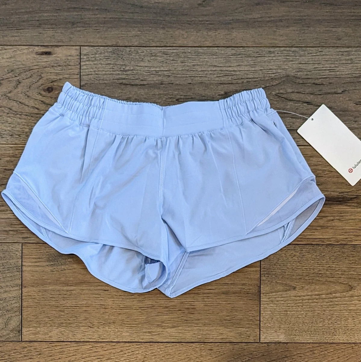 Lululemon Hotty Hot LR Shorts 2.5” NWT *NEW!* Sz 10 💙 Blue Linen 💙 Ships⚡