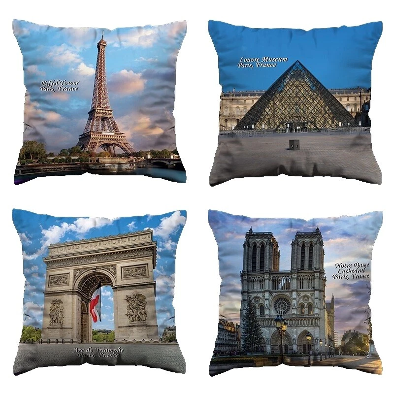 Nature Print Square Modern Home Décor Pillows